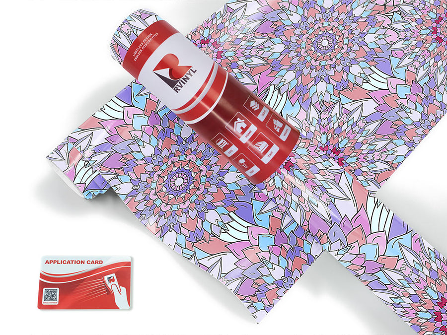 miss flora floral Craft Vinyl Roll