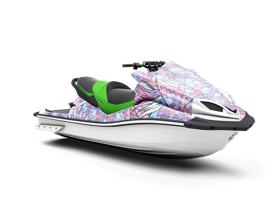 Miss Flora Floral Jet Ski Vinyl Customized Wrap