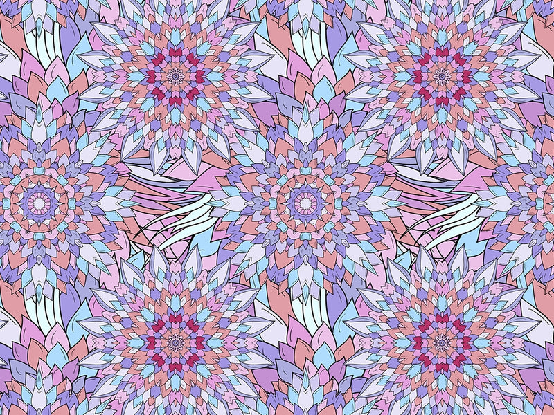 Miss Flora Floral Vinyl Wrap Pattern~Rwraps Series 914 Digitally Printed Vinyl Wrap~0