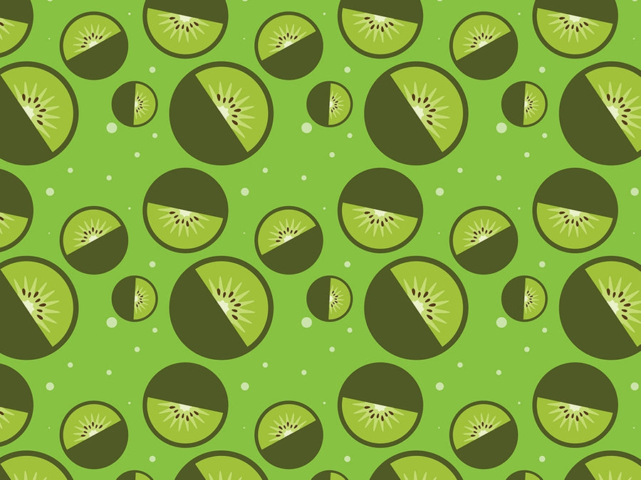 Missing Half Fruit Vinyl Wrap Pattern~Rwraps Series 914 Digitally Printed Vinyl Wrap~0