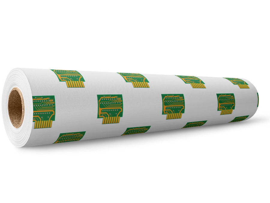 Missing Motherboard Technology Wrap Film Wholesale Roll~Rwraps Series 914 Digitally Printed Vinyl Roll~5