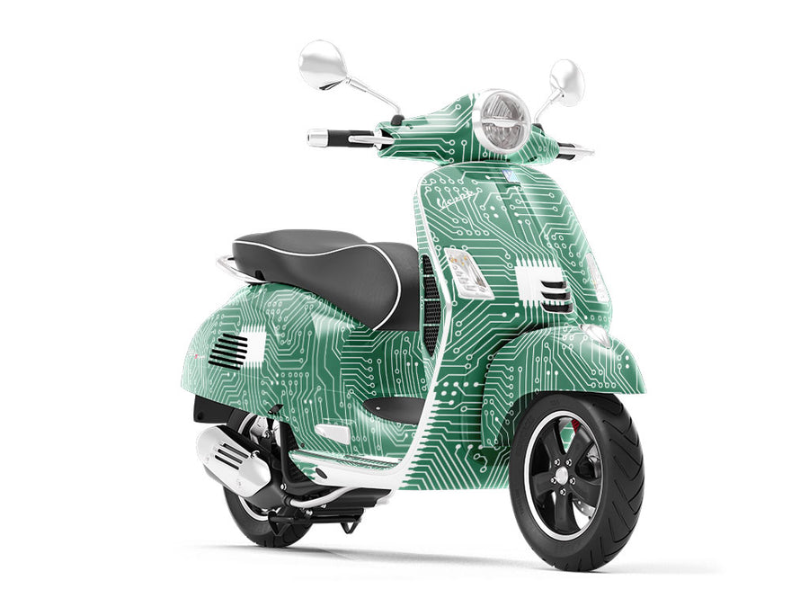 Missing Pieces Technology Vespa Scooter Wrap Film