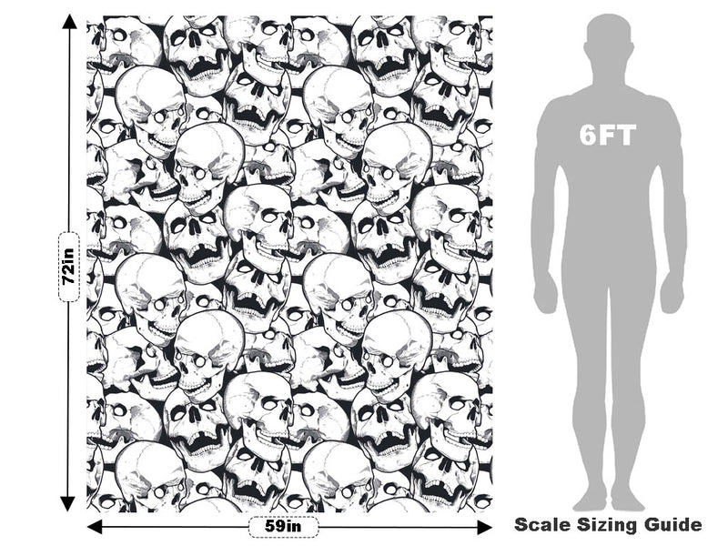 Missing Tooth Halloween Vehicle Wrap Scale~Rwraps Series 914 Missing Tooth Halloween Measurements~1
