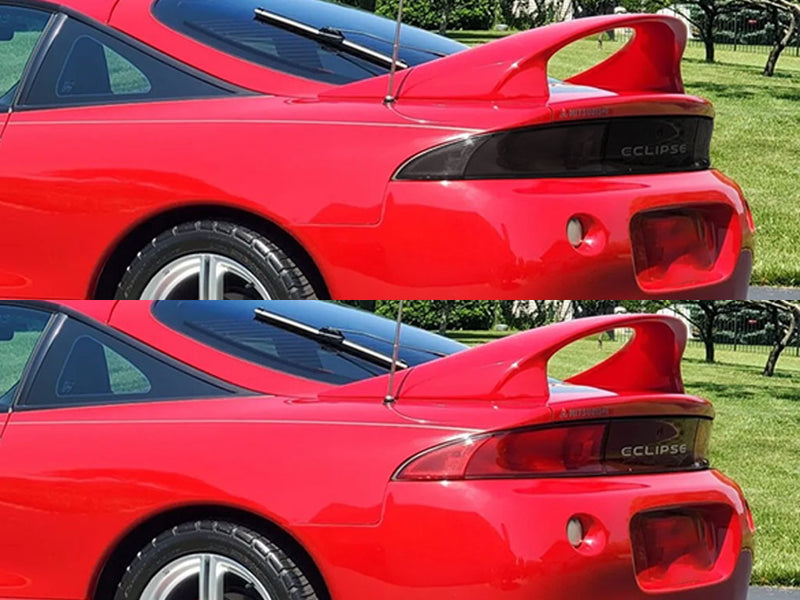 eclipse Before and After Smoked Taillights