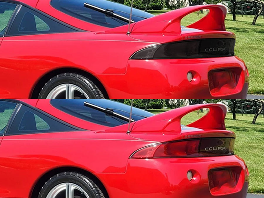 eclipse Before and After Smoked Taillights