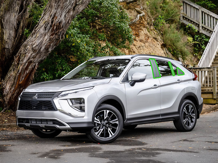 mitsubishi eclipse cross 2018-2024 Pillar Post Trim Installation Location