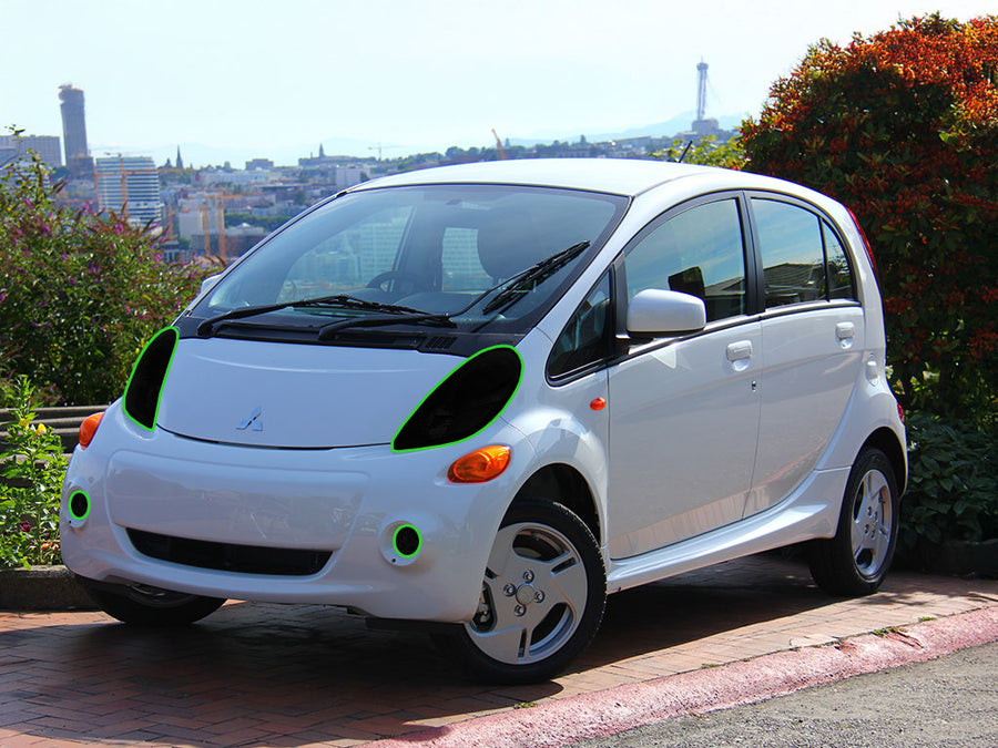mitsubishi i-miev 2012-2017 Headlight Tint Location