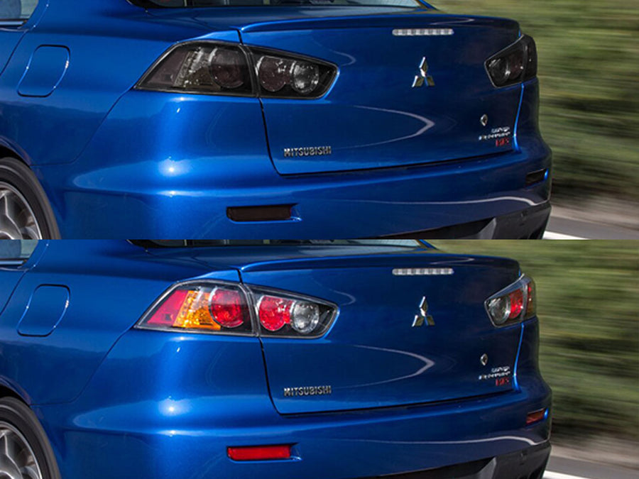 lancer (sedan) Before and After Smoked Taillights