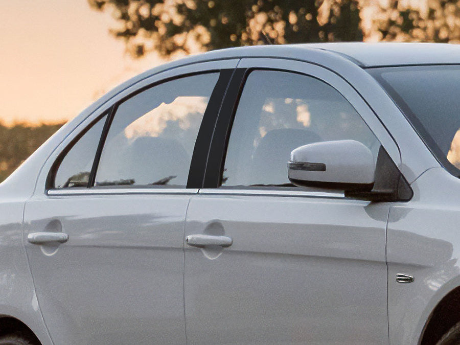 mitsubishi evolution 2008-2015 Custom Pillar Cover Diagram