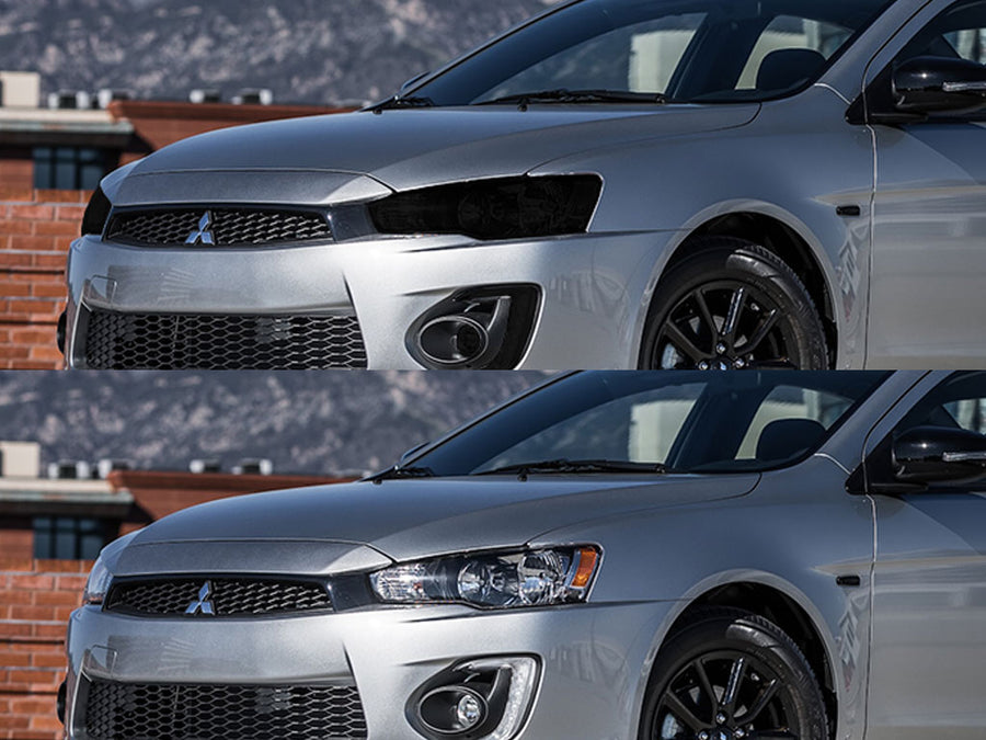 mitsubishi lancer 2016-2017 Headlight Tint Appearance
