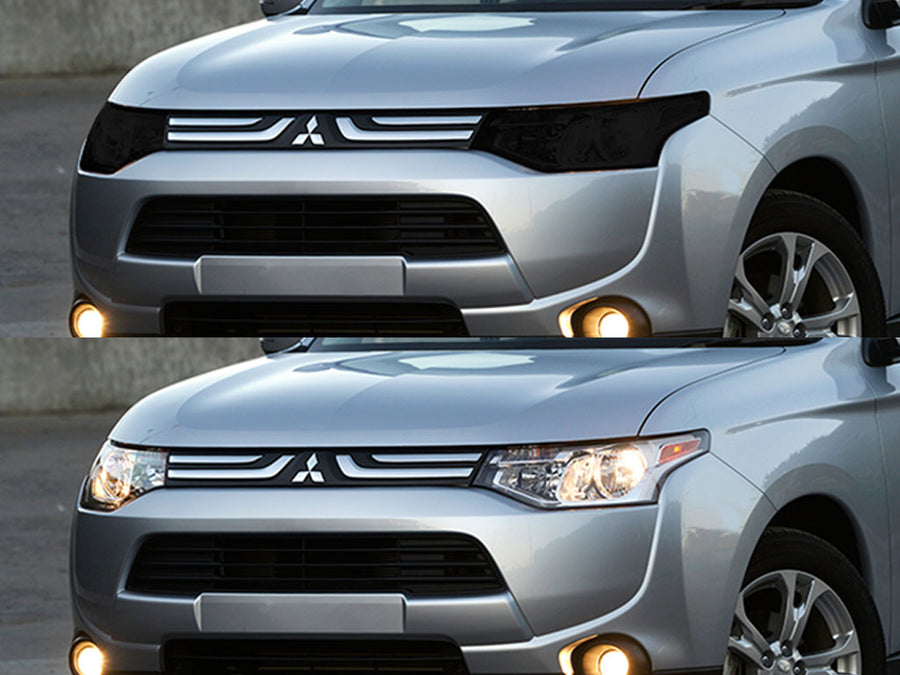 mitsubishi outlander 2014-2015 Headlight Tint Appearance