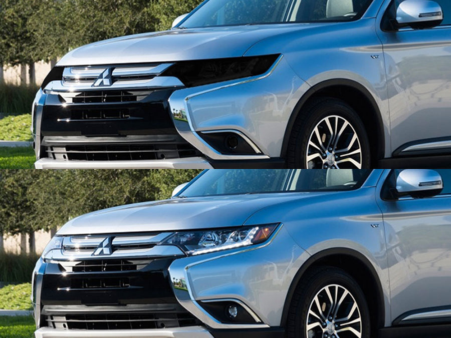 mitsubishi outlander 2016-2018 Headlight Tint Appearance