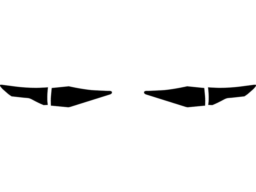 outlander Precut Tail Light Tint Diagram