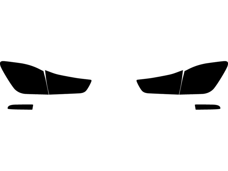 outlander sport Precut Tail Light Tint Diagram