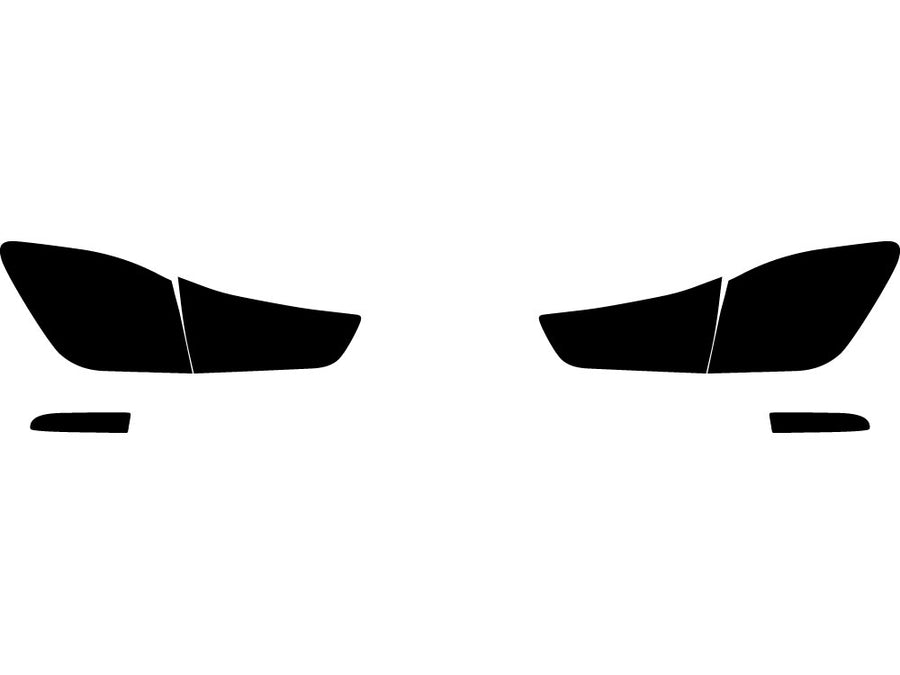 outlander sport Precut Tail Light Tint Diagram