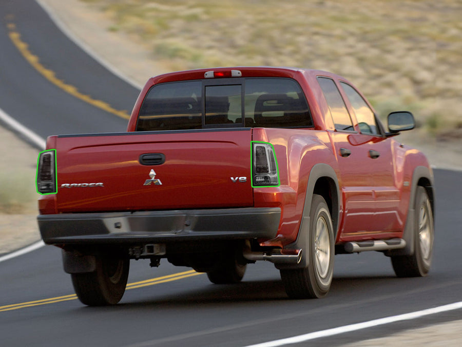 raider Tail Light Tint Installation Points