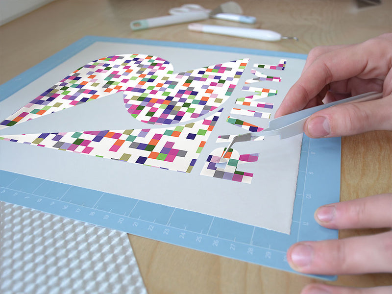 mix and match pixel Easy Weed Craft Vinyl