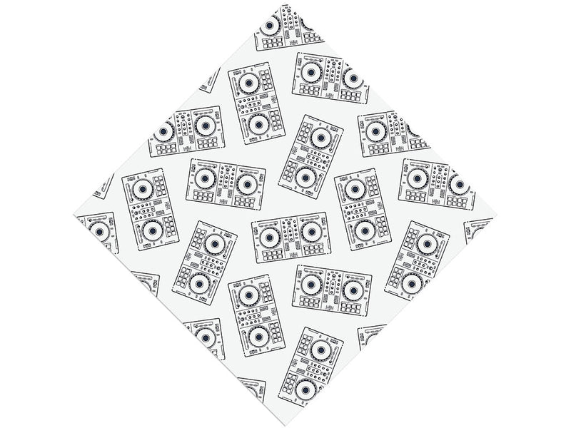 Mix Master Music Vinyl Wrap Pattern