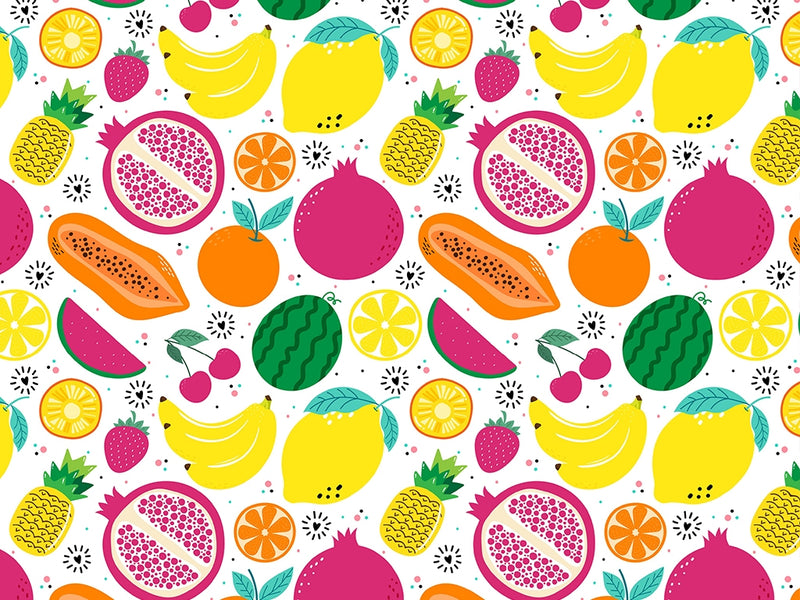 Mix Up Fruit Vinyl Wrap Pattern~Rwraps Series 914 Digitally Printed Vinyl Wrap~0