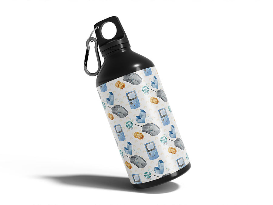 modern mouse gaming Water Bottle DIY Stickers