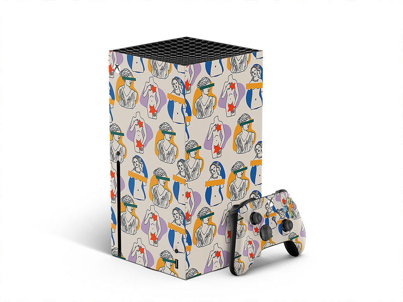 modest goddess greco roman XBOX DIY Decal