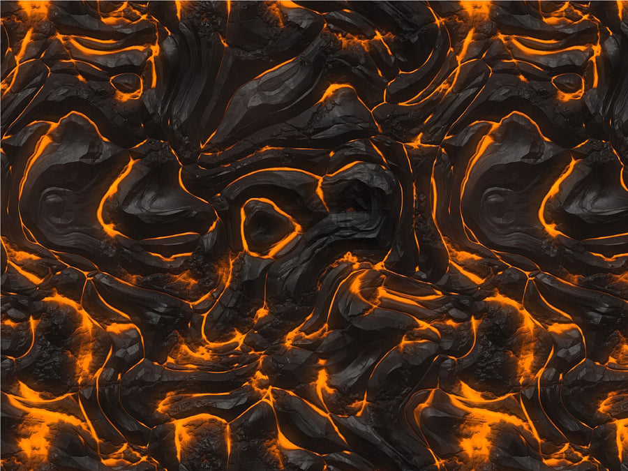 Molten Scarlet Lava Vinyl Wrap Pattern~Rwraps Series 914 Digitally Printed Vinyl Wrap~0