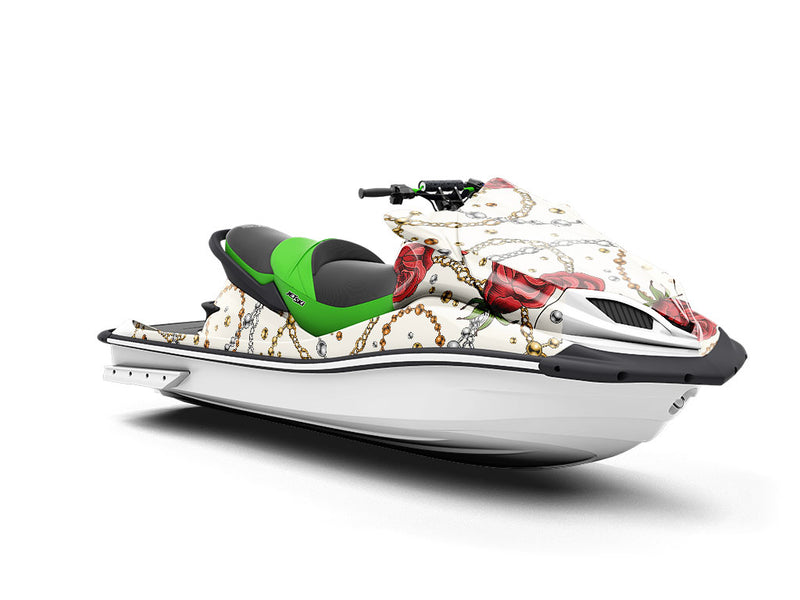 Money Rose Bling Jet Ski Vinyl Customized Wrap