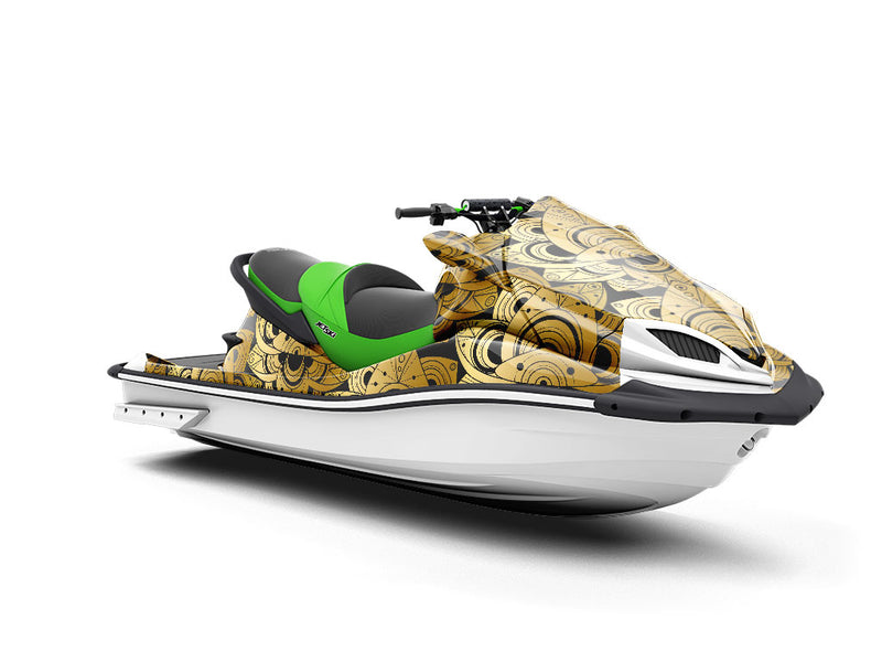 Monies Power Art Deco Jet Ski Vinyl Customized Wrap