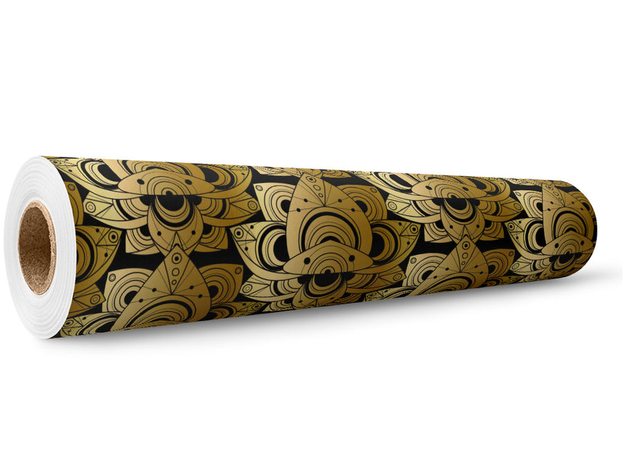 Monies Power Art Deco Wrap Film Wholesale Roll~Rwraps Series 914 Digitally Printed Vinyl Roll~5