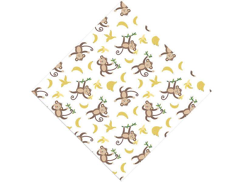 Monkey Around Primate Vinyl Wrap Pattern