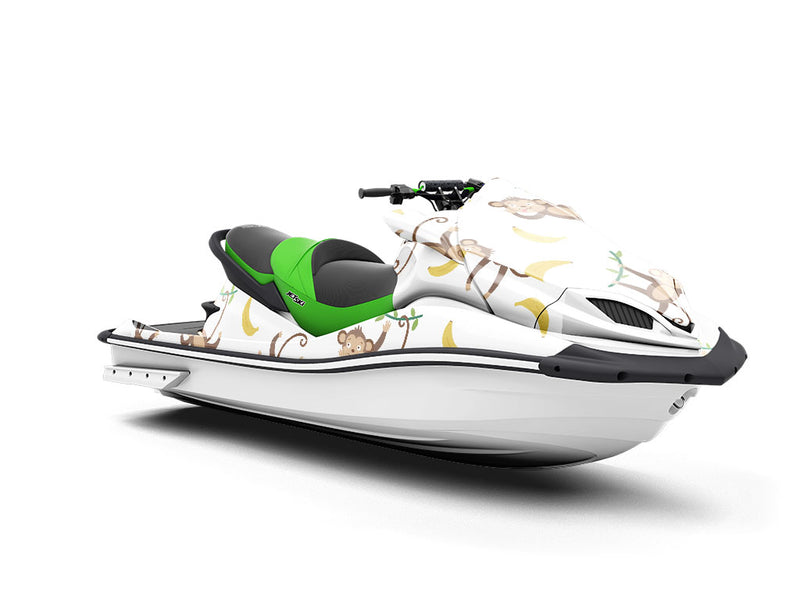 Monkey Around Primate Jet Ski Vinyl Customized Wrap