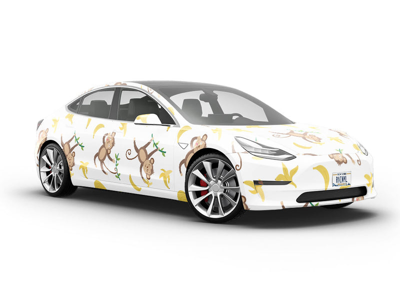 Monkey Around Primate Vehicle Vinyl Wrap