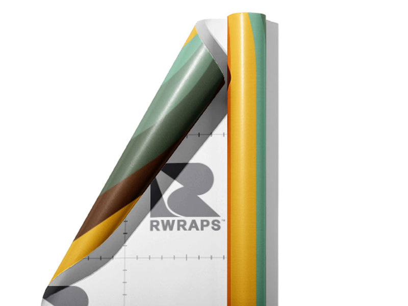 Monkey Music Retro Wrap Film Sheets~Rwraps Series 914 Monkey Music Retro Scrolled Sheet~3