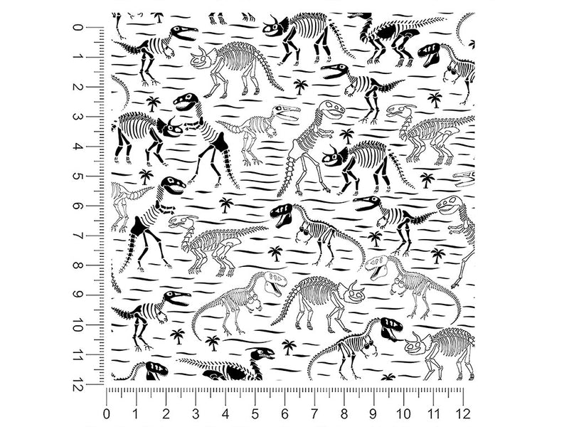 monochrome monsters dinosaur 1ft x 1ft Craft Sheets