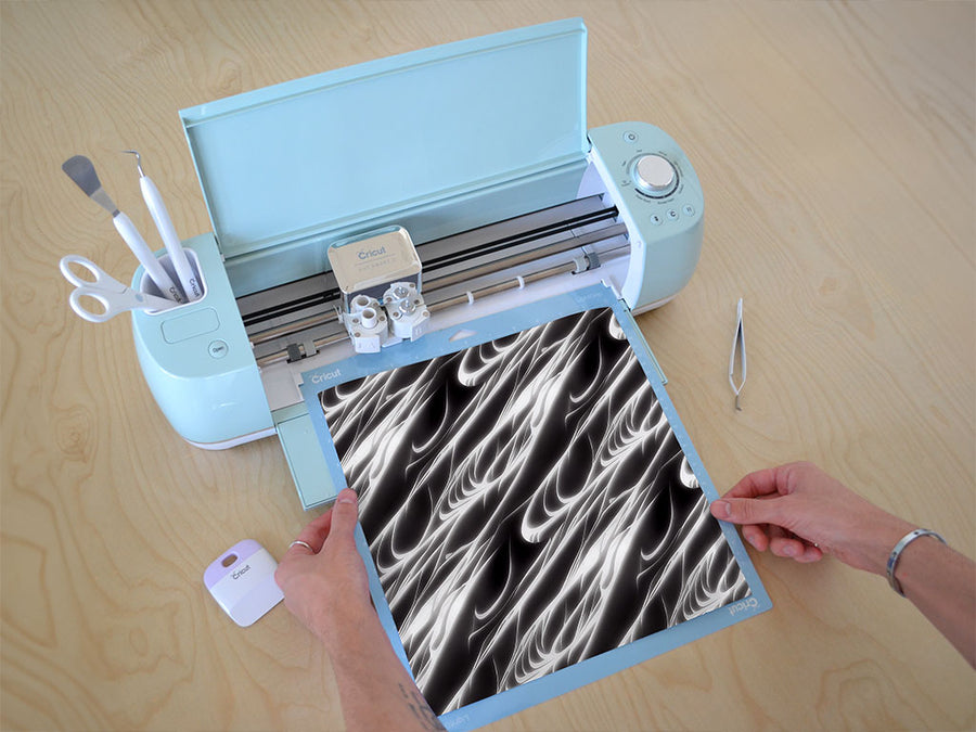 monochrome space science fiction Cricut Compatible Vinyl