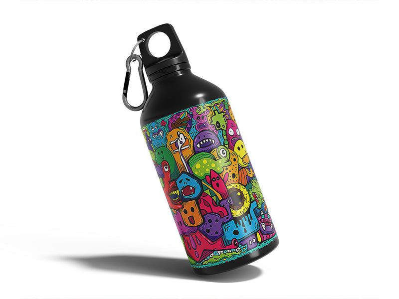 Water Bottle DIY Stickers
