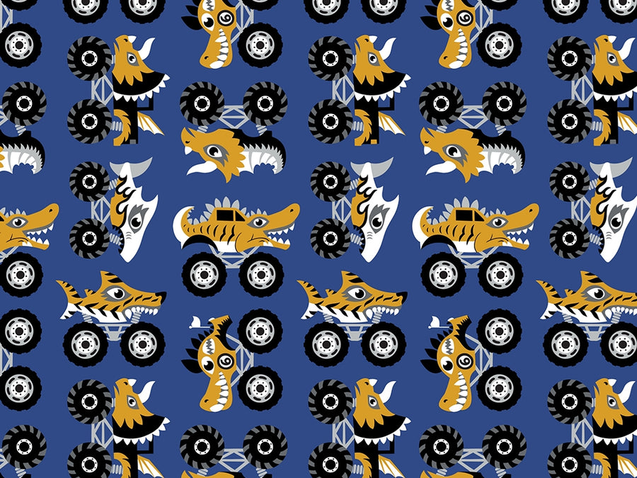 Monster Trucks Marine Life Vinyl Wrap Pattern~Rwraps Series 914 Digitally Printed Vinyl Wrap~0