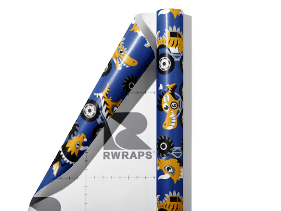 Monster Trucks Marine Life Wrap Film Sheets~Rwraps Series 914 Monster Trucks Marine Life Scrolled Sheet~3
