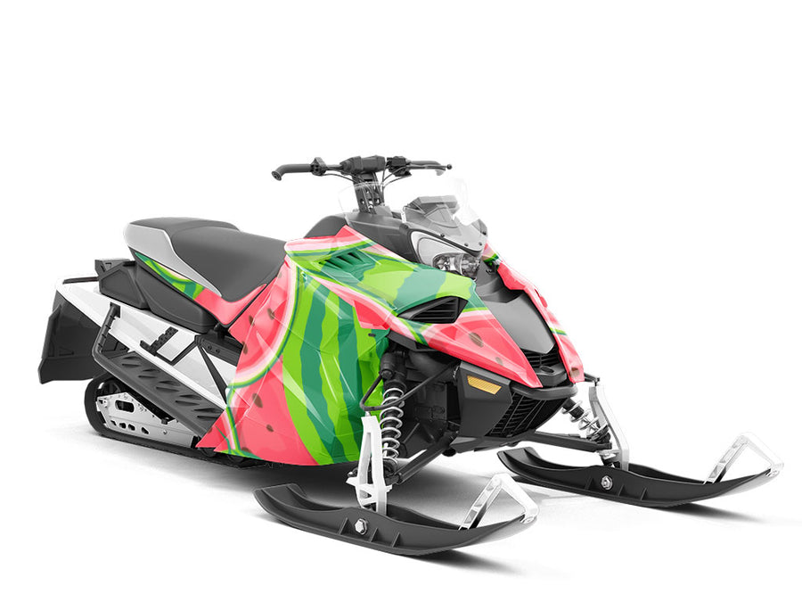 Moon and Stars Fruit Custom Wrapped Snowmobile