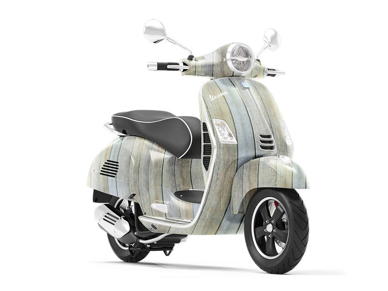 Morning Wood Plank Vespa Scooter Wrap Film