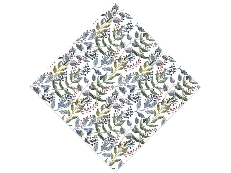 Morning Brush Floral Vinyl Wrap Pattern