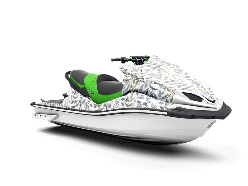 Morning Brush Floral Jet Ski Vinyl Customized Wrap