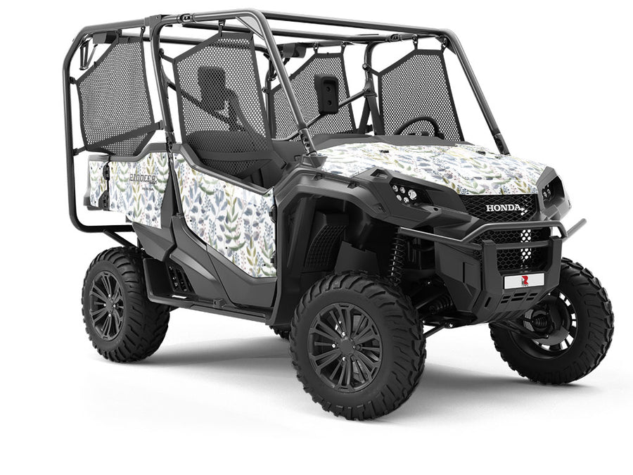 Morning Brush Floral Utility Vehicle Vinyl Wrap