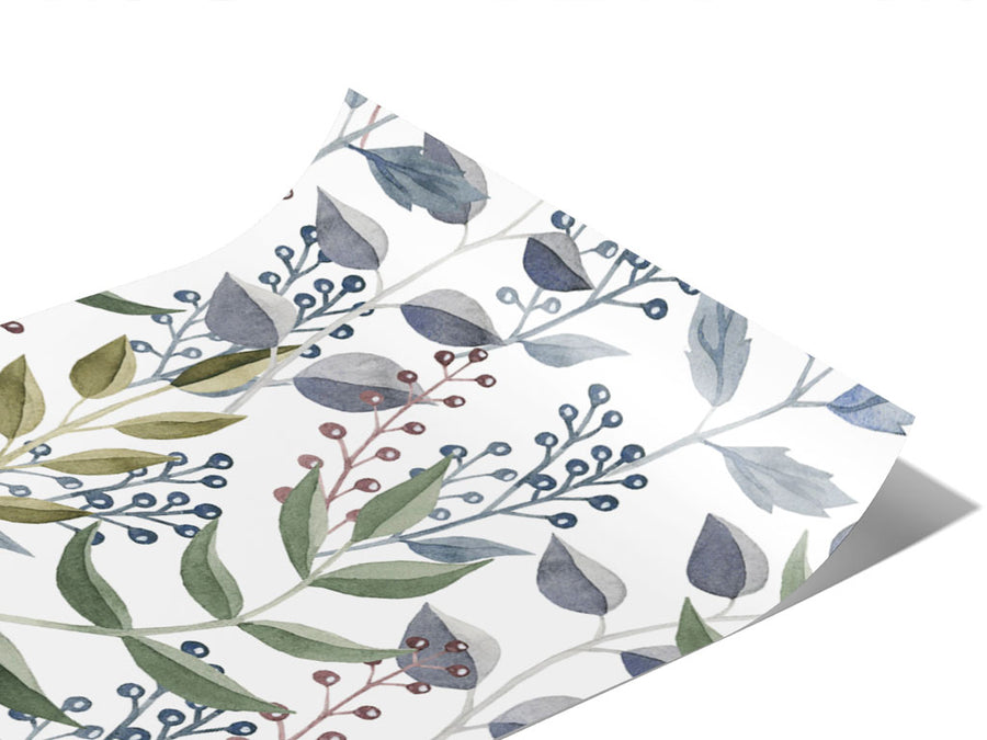 Morning Brush Floral Vinyl Wraps~Rwraps Series 914 Digitally Printed Vinyl Wrap~0