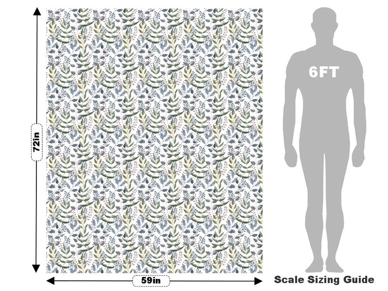 Morning Brush Floral Vehicle Wrap Scale~Rwraps Series 914 Morning Brush Floral Measurements~1