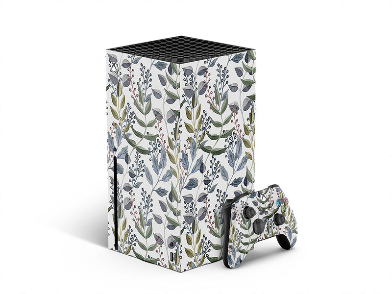 morning brush floral XBOX DIY Decal