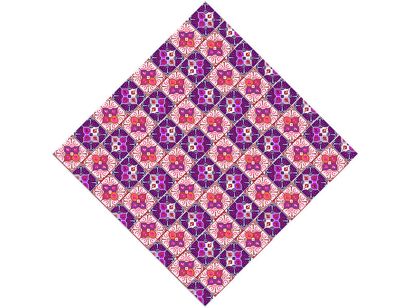 Morning Glory Tile Vinyl Wrap Pattern