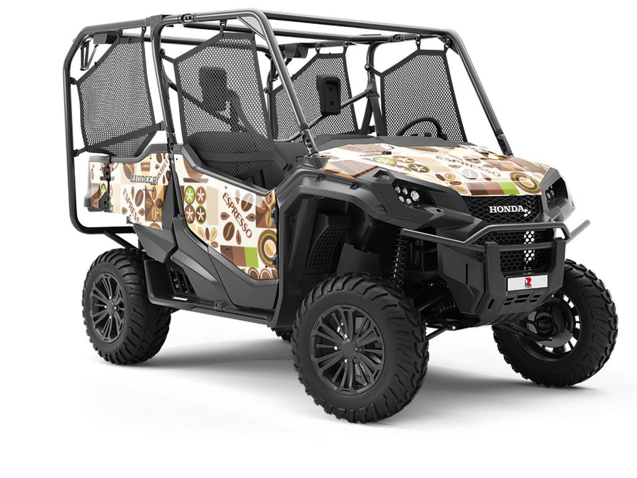 Morning Roast Mosaic Utility Vehicle Vinyl Wrap