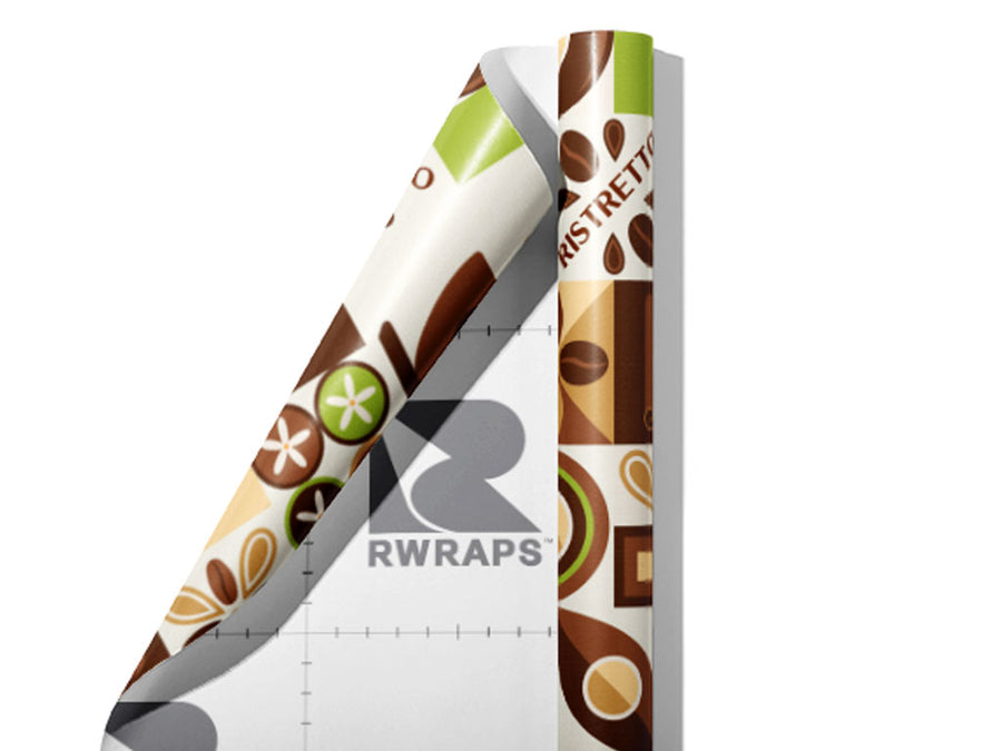 Morning Roast Mosaic Wrap Film Sheets~Rwraps Series 914 Morning Roast Mosaic Scrolled Sheet~3