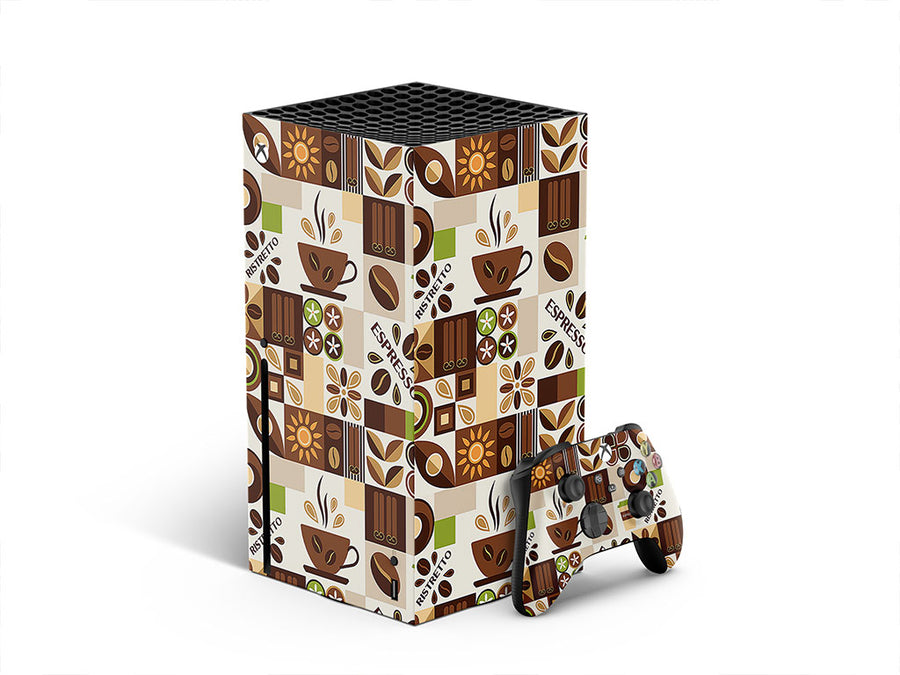 morning roast mosaic XBOX DIY Decal